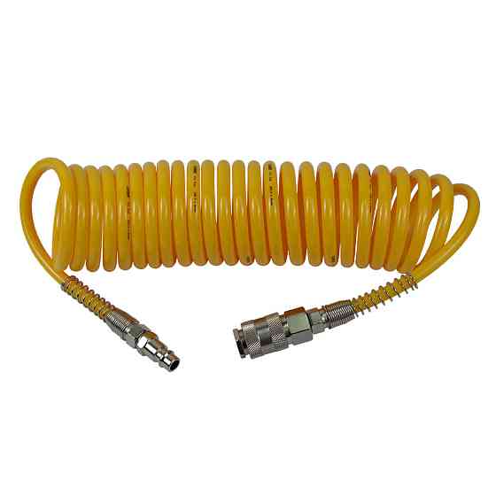 Grad Шланг спиральный PU 5м 5.5×8мм GRAD (7011715) Київ