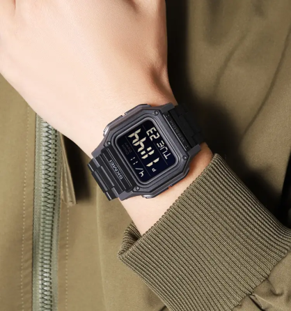 Часы мужские спортивные наручные Skmei 2264 Черный с серым Винница