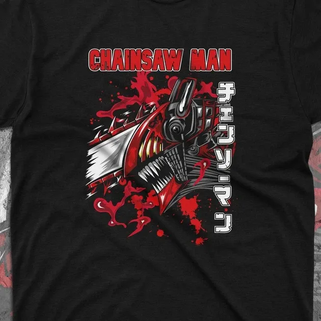 Футболка для підлітка хлопчика з принтом Человек Бензопила Денджи 4 Розмір 160 Anime10486 Дніпро - фото 4