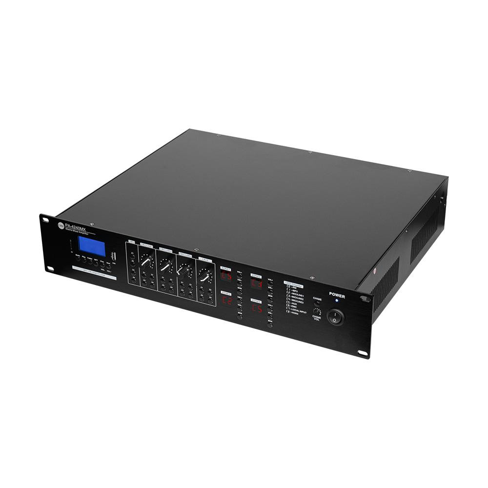 Матричний мікшуючий підсилювач CMX PA-4240MX, 4 зони, 19