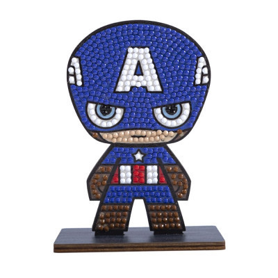 Набор для творчества Crystal Art Капитан Америка (CAFGR-MCU005) Винница - изображение 4