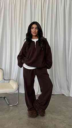 Жіночий теплий костюм двійка: кофта і штани з турецького двостороннього флісу Одеса