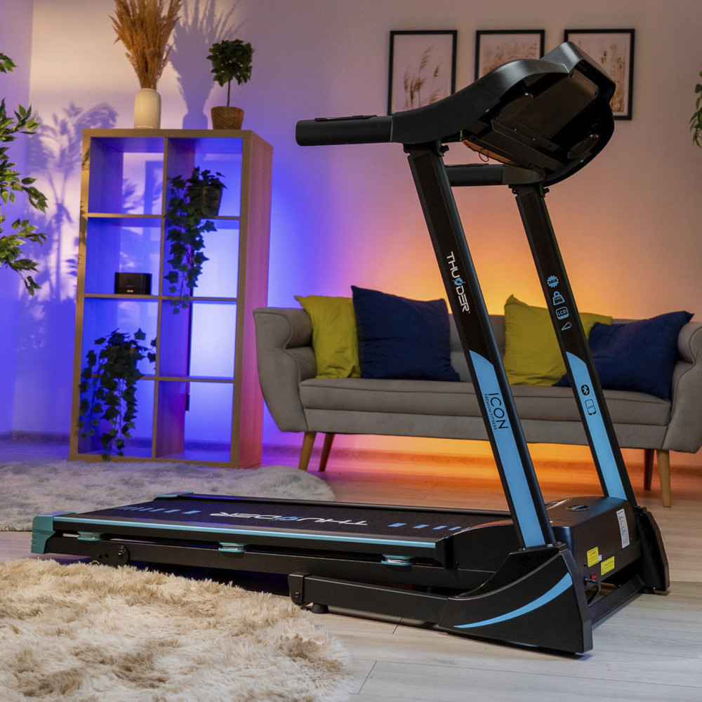 Бігова доріжка електрична THUNDER ICON-BLUE Київ - фото 6