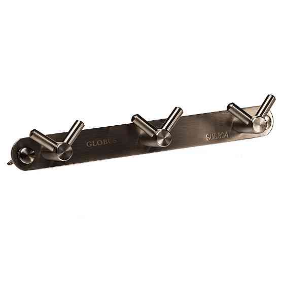 Планка з гачками Globus Lux SS8435-3  -SUS304 Тернополь
