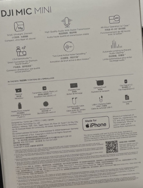 DJI Mic Mini Kit (2TX + 1RX) Харків - фото 5
