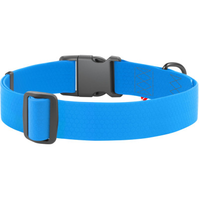 Ошейник для животных WAUDOG Waterproof с QR паспортом пластиковый фастекс XXL голубой (25112) Винница - изображение 2
