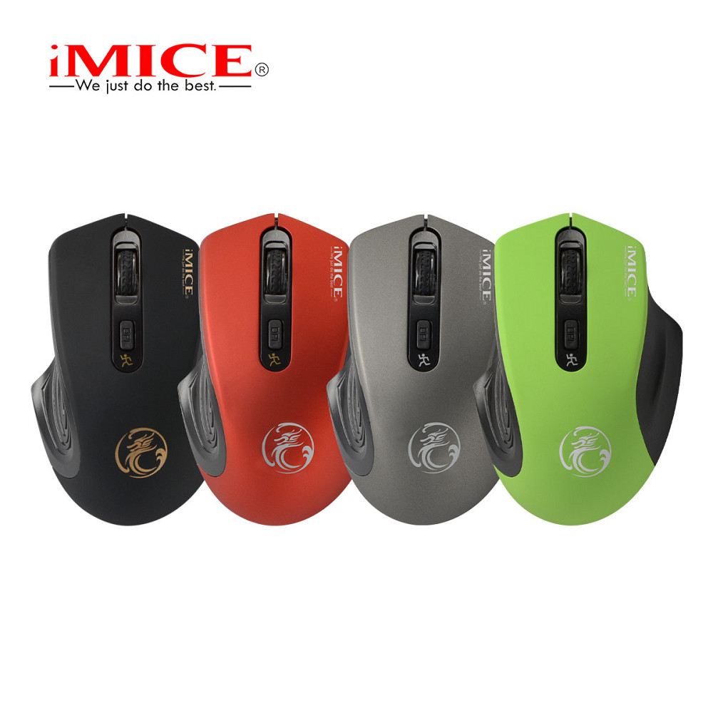 Безпровідна ігрова мишка iMice G-1800, чорна Київ - фото 6