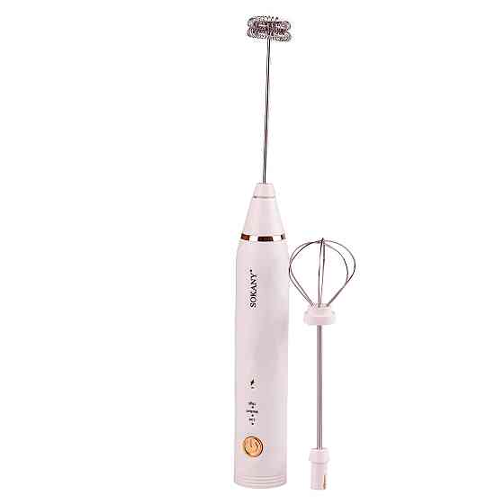 Капучинатор Sokany акумуляторний Білий SK1772W Коломыя