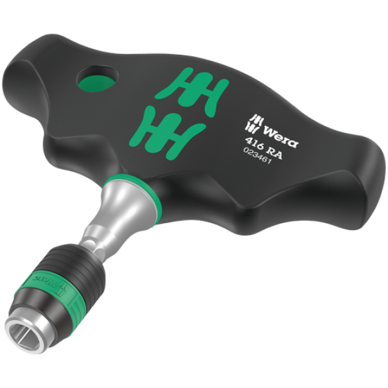 Викрутка Wera Т-подібна з реверсивною тріскачкою 1/4" 05023461001 Одеса