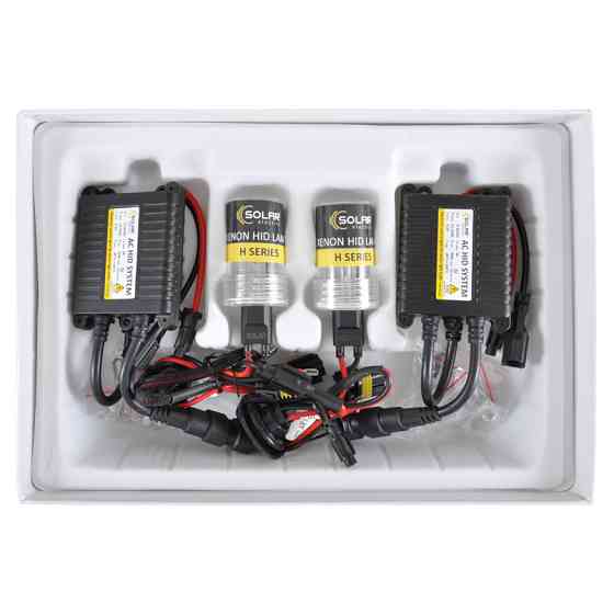 Комплект ксенону Solar H3 5000K 85V 35W PK22s KET+Ballast, 2шт Львів