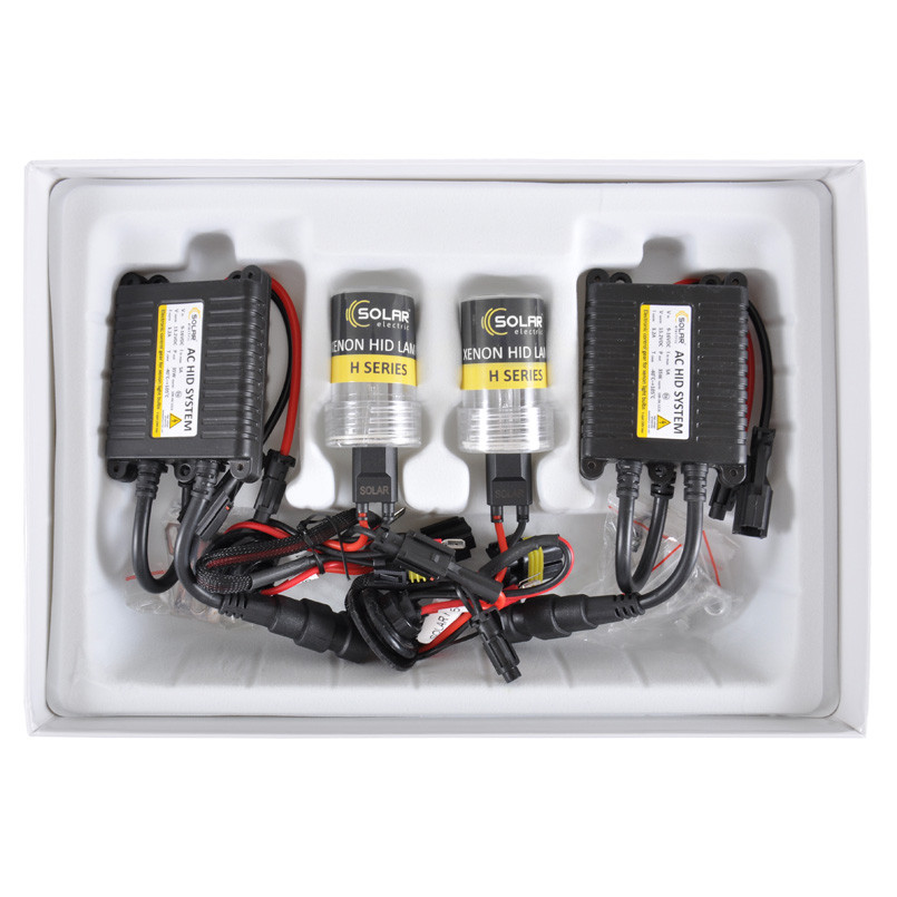 Комплект ксенону Solar H3 5000K 85V 35W PK22s KET+Ballast, 2шт Львів - фото 2