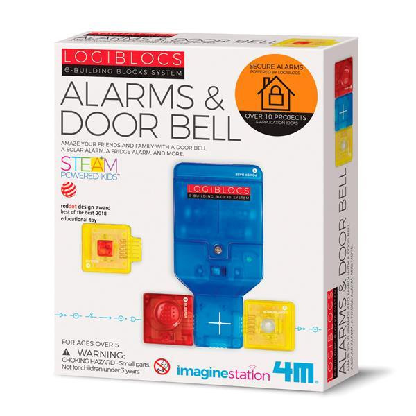 Електронний конструктор 4M Logiblocs Сигнальні пристрої 4 модулі 10 проектів (00-06807) Харків - фото 9