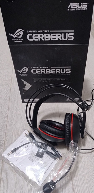 Ігрові навушники Asus Cerberus. Харків - фото 1
