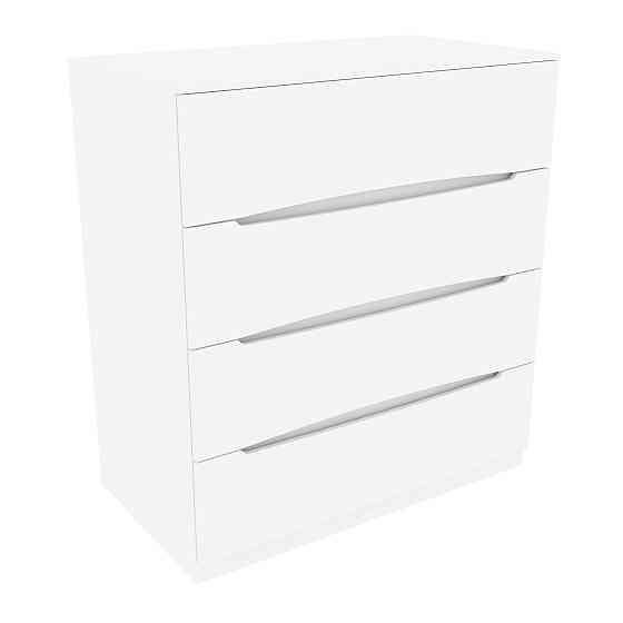 Комод Дельта №1, Білий, 1090/610/1200 Львів