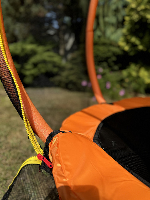 Батут дитячий із захисною сіткою WCG Pumpkin (W-1008T) для дітей Київ - фото 6