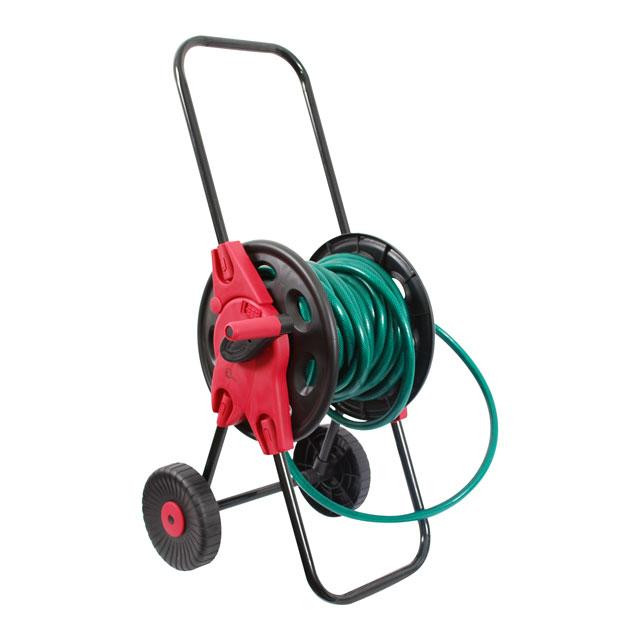 Котушка на колесах, для шланга 1/2" до 45 м, матеріали: PP, ABS, сталь INTERTOOL GE-3003 Київ - фото 10