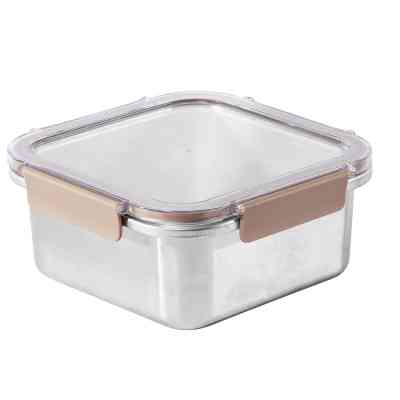 Пищевой контейнер Ringel Meyer квадратний нержавіюча сталь 1800 мл (RG-9101/1800) Винница