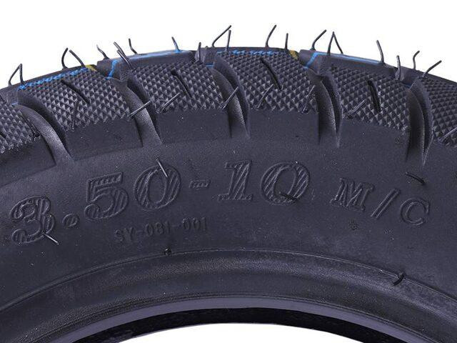 Шина 3,50*10 6PR TT (под камеру), 4 Мукачево - изображение 3