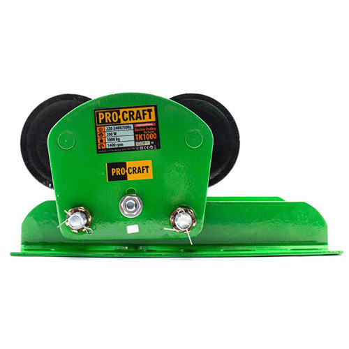 Каретка електрична Procraft TK1000 – до 1 тонни, 4-х колісна, для підйомника Львів - фото 5