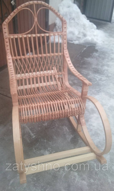Кресло-качалка плетеная Киев - изображение 2