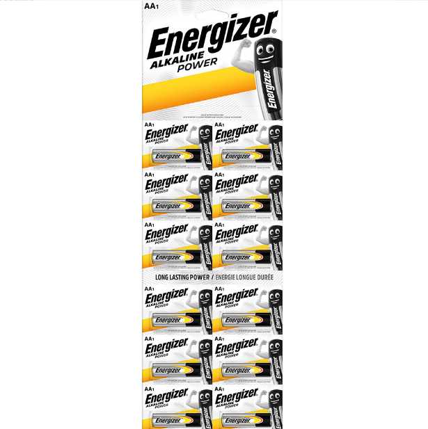 Батарейка лужна AA/LR6 (бл-12шт) Energizer Житомир - фото 1
