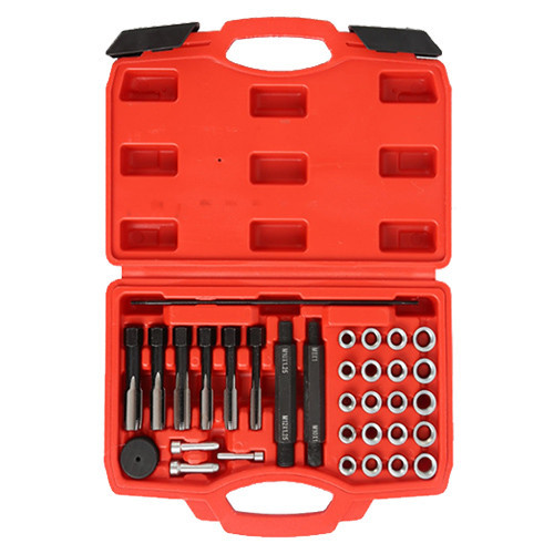 Набір мітчиків для відновлення різьби (свічки розжарювання) (33 од.) Alloid. NS-1265 Одеса - фото 1