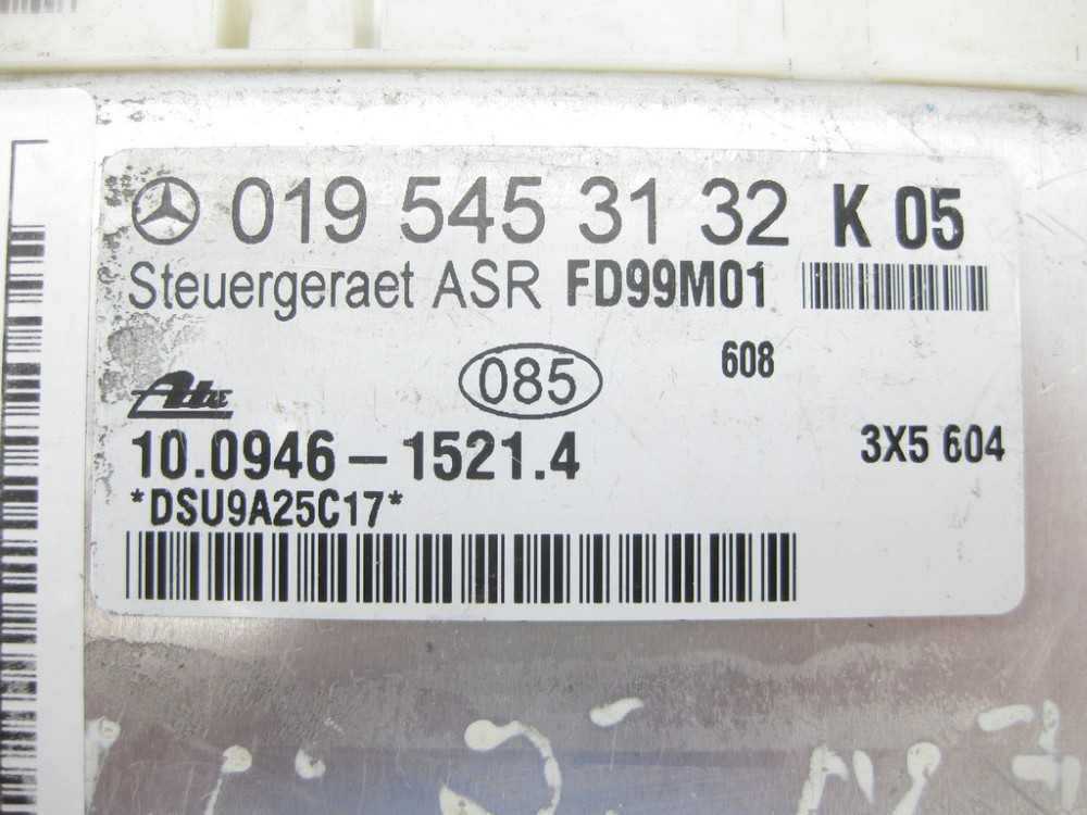 Mercedes-Benz  A0195453132 Блок управління ASR C-class W202 SLK R170 CLK Coupe C208 CLK Cabriolet A208 C-class S202 Одеса - фото 5
