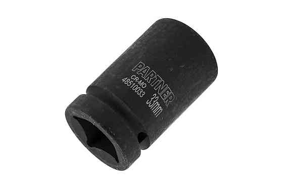 Головка ударная глубокая 33мм (6гр),1