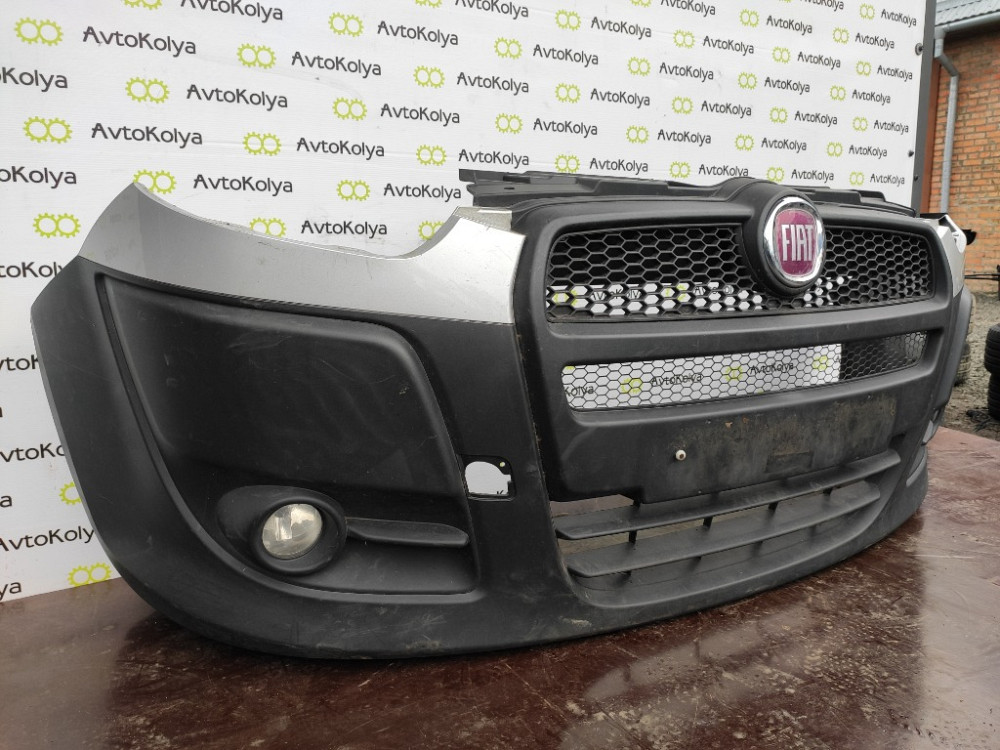 Бампер передній Fiat Doblo 2010-2015 (735455570) Ковель - изображение 4