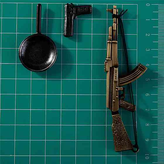 Фігурка PUBG RESTEQ — екшн-фігурка з гри PlayerUnknown's Battlegrounds, 17 см, з аксесуарами, подарункова коробка Київ