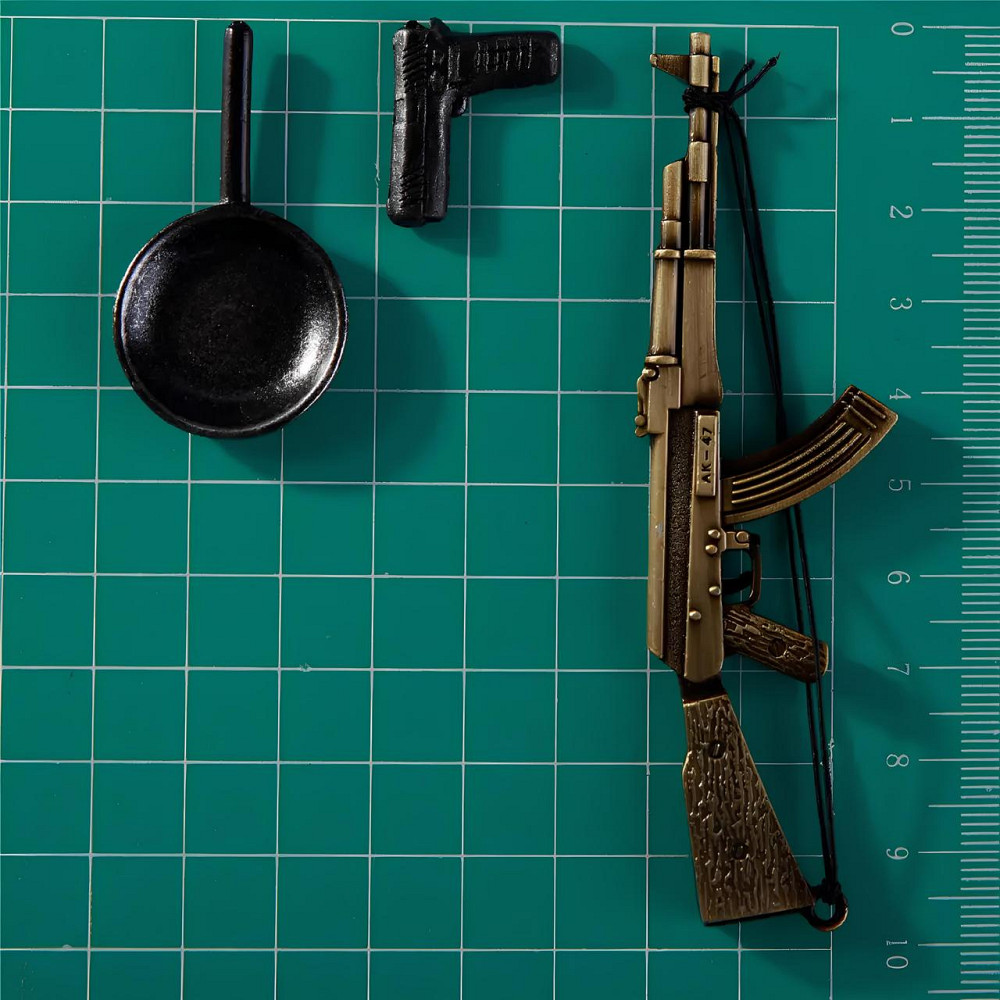 Фігурка PUBG RESTEQ — екшн-фігурка з гри PlayerUnknown's Battlegrounds, 17 см, з аксесуарами, подарункова коробка Київ - фото 6