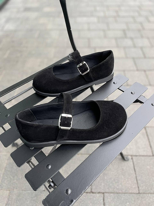 MOD GAR Лофери жіночі MOD GAR 9764 чорні (весна-осінь, замша натуральна) (5807) Коломыя - изображение 9