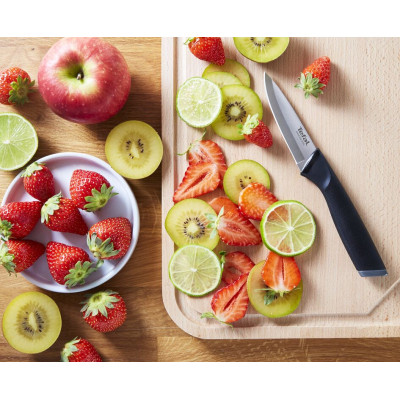 Набор ножей Tefal Essential 3шт, нержавіюча сталь, пластик, чорний (K2219455) Винница - изображение 12