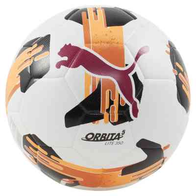 М&apos;яч футбольний Puma Orbita 5 Fusion Lite 350 084332-01 білий, помаранчевий 5 (4067981499984) Вінниця