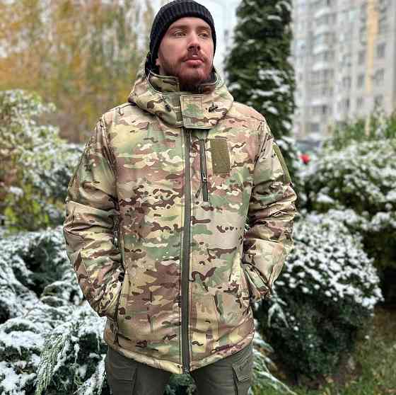 Чоловічий зимовий бушлат із підкладкою Omni-heat (Мультикам) 56 Вінниця