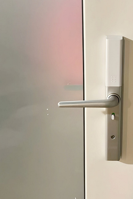 PES Ford silver розумний замок з вузьким корпусом Київ - фото 7