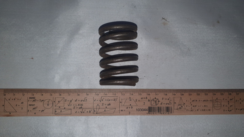 Пружина стиснення 42х64х4.7 мм. СССР. Харків - фото 2