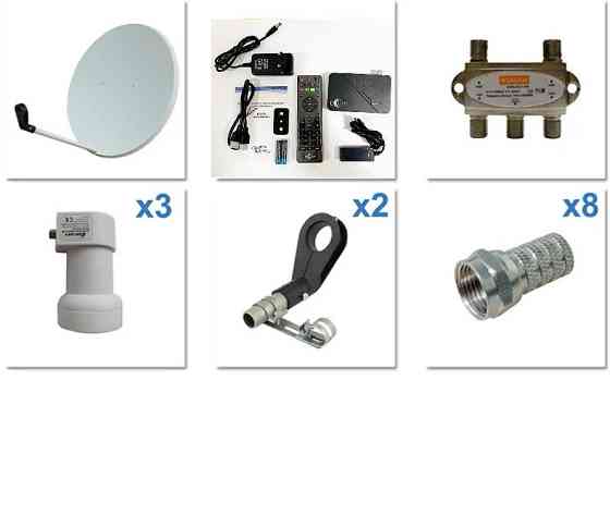 ПОПУЛЯРНЫЙ - спутниковый HD комплект для самостоятельной установки Винница