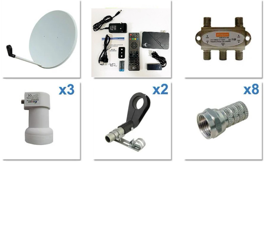 ПОПУЛЯРНЫЙ - спутниковый HD комплект для самостоятельной установки Винница - изображение 3