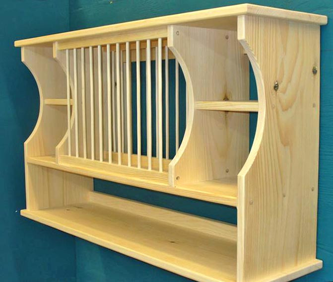 Полка для тарелок и блюд 