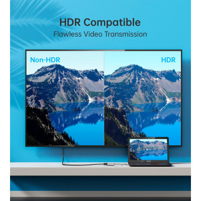 Переходник USB-C to HDMI 8K 60 Hz Choetech (HUB-H16-GY) Винница - изображение 7