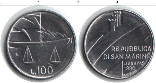 САН МАРИНО. 100 лир 1990г (АР) Полтава - изображение 1
