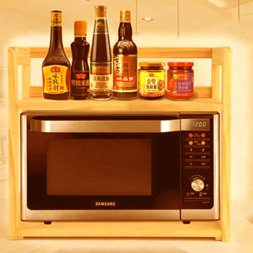 Етажерка для мікрохвильовки "Мачара" ваніль Миколаїв - фото 1