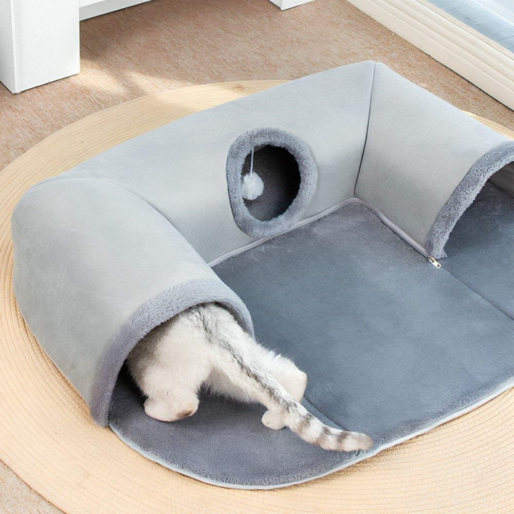 Ігровий тунельний килимок для котів,85х70см SBR Київ - фото 8