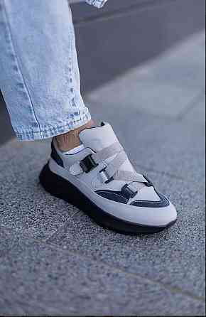 Abbi Кроссовки женские ABBI синие натуральная кожа размер 37 (CORI-02 4133) Коломия