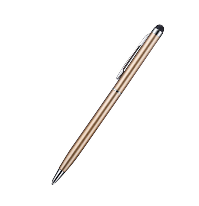 Стилус - ручка для ємнісних екранів, золотистий Винница - изображение 1
