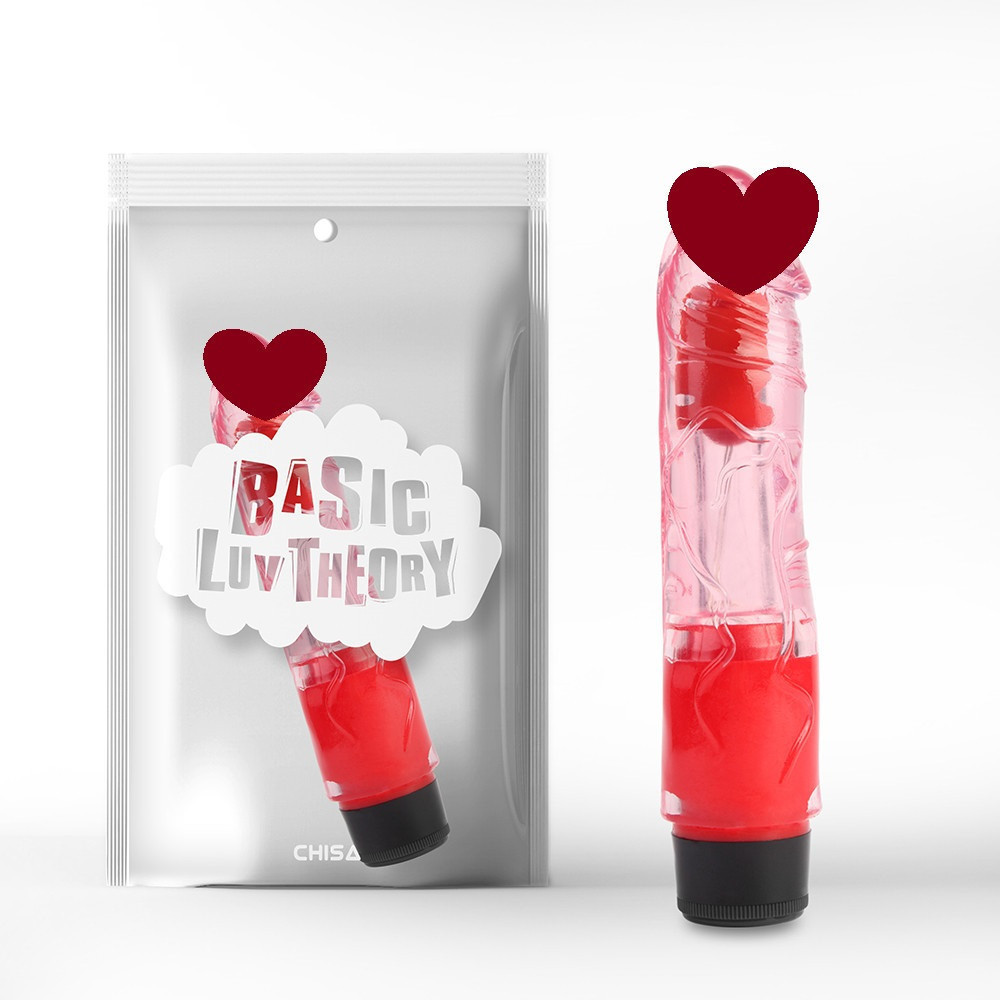 Вибратор реалистичный Chisa Basic Luv Theory Realistic Vibe, красный Sex Aura Киев - изображение 1