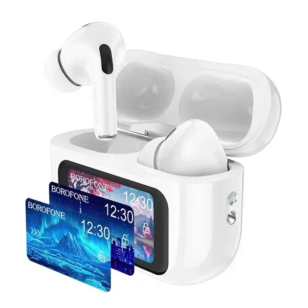 Гарнитура Bluetooth сенсорный экран беспроводное шумоподавление ANC Borofone Brocade BW76 Одеса - фото 6