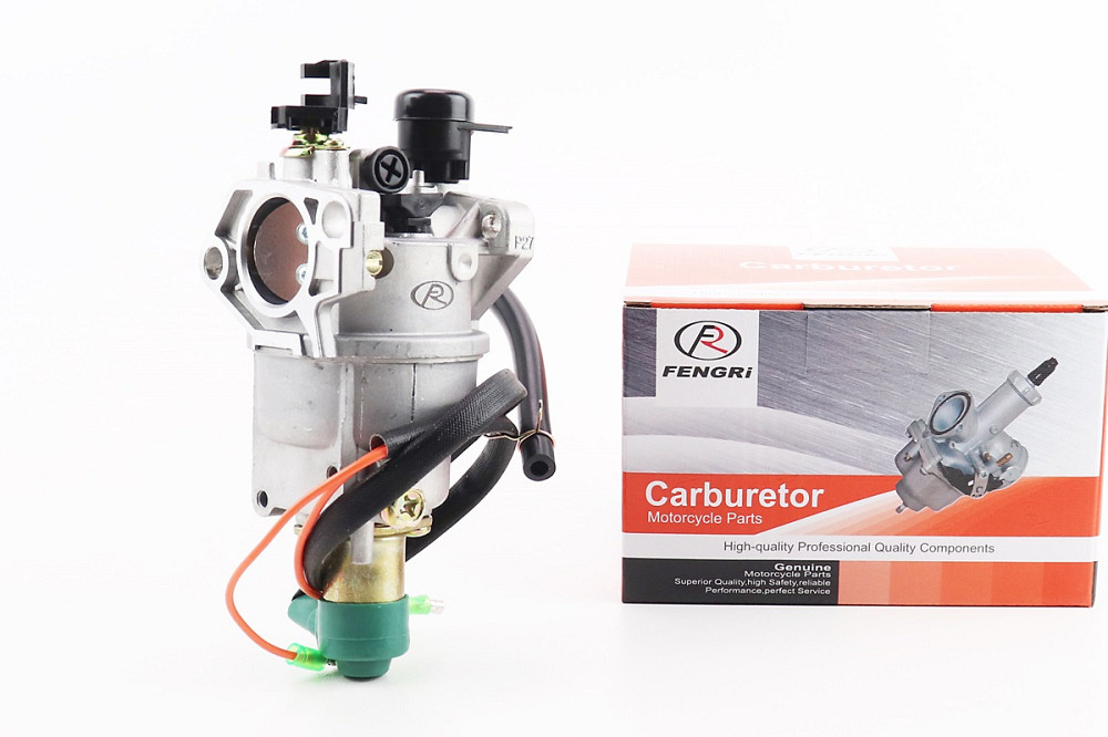 Карбюратор з електроклапаном D-26,80mm 182F/188F/190F під вакуумну заслінку, від 2шт -8% Київ - фото 1