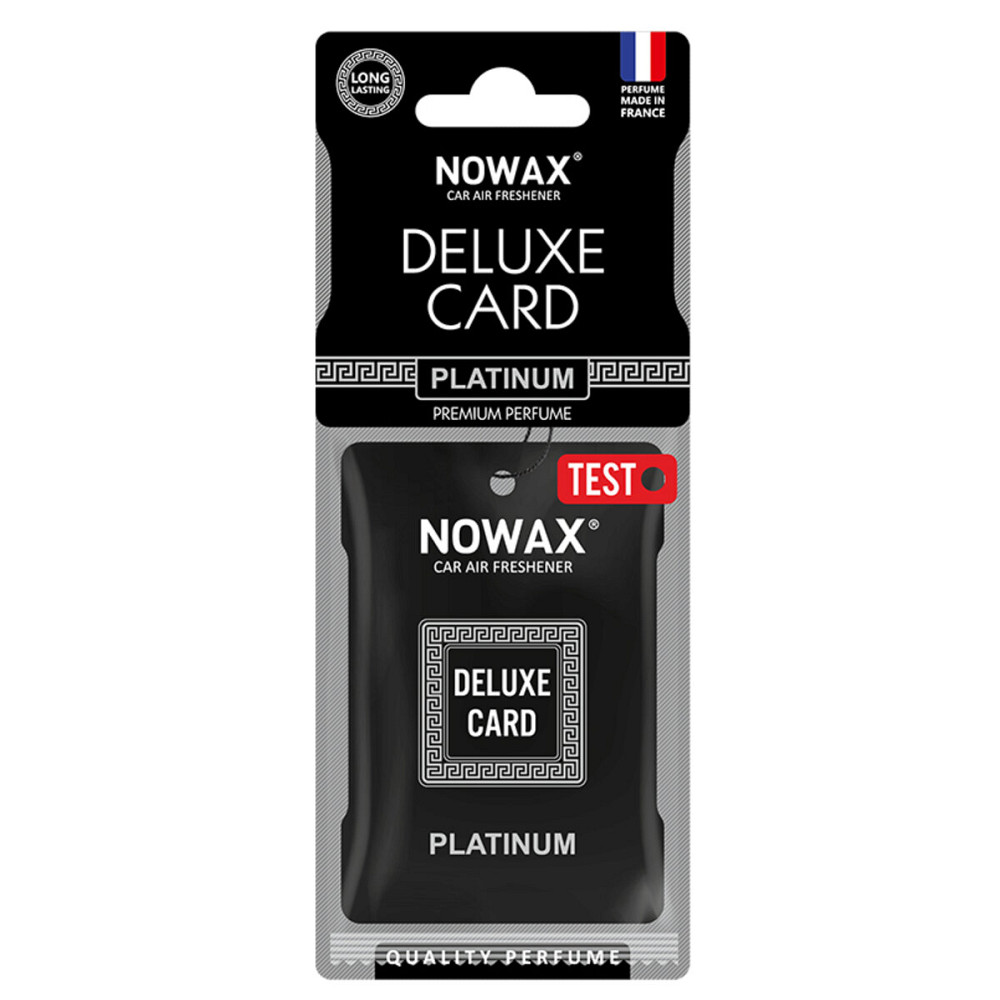 Ароматизатор Nowax Delux Card Platinum, 6g сухий Киев - изображение 1